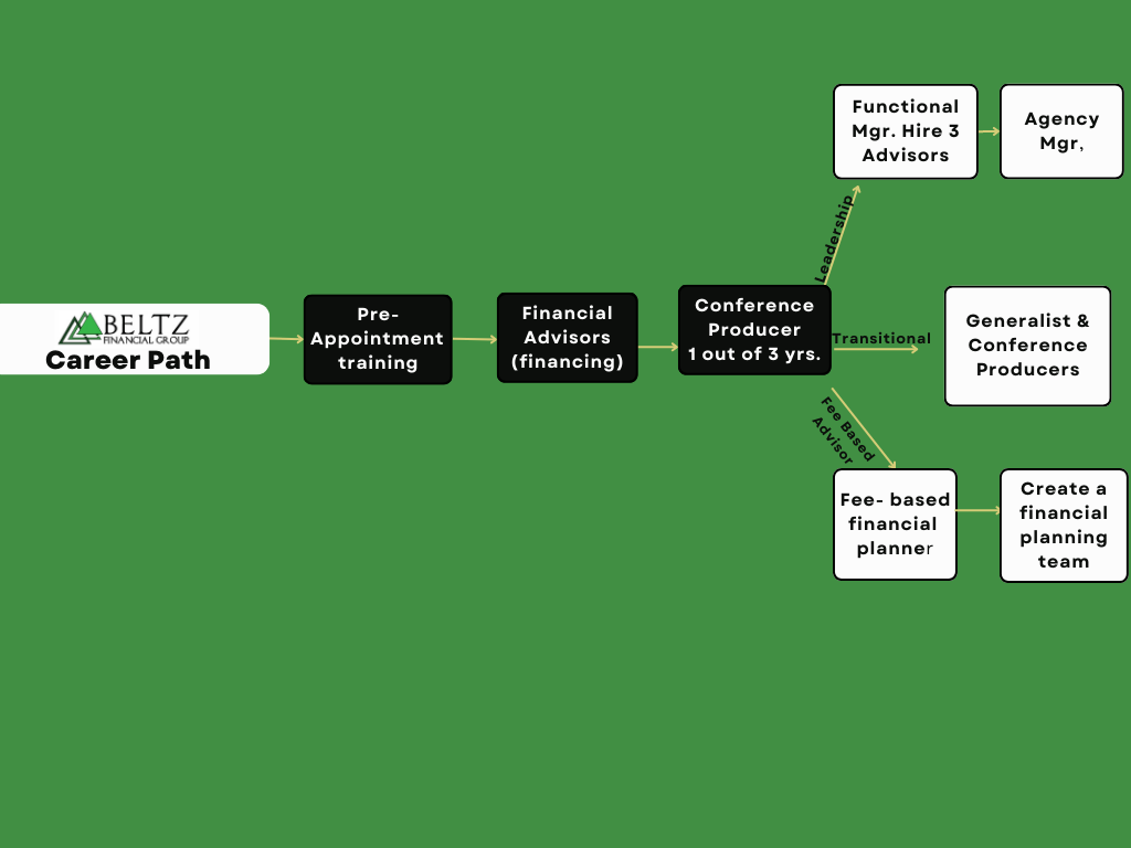 Career path graphic